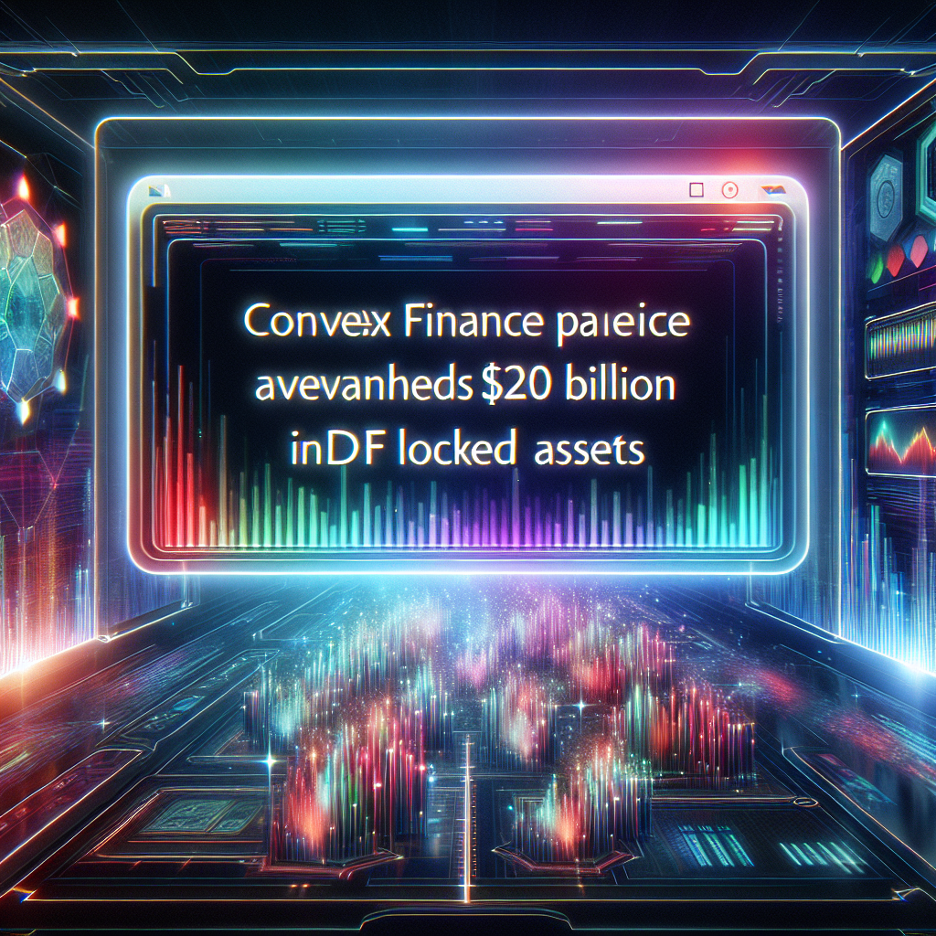 Convex finance surpasses $20 billion in defi locked assets